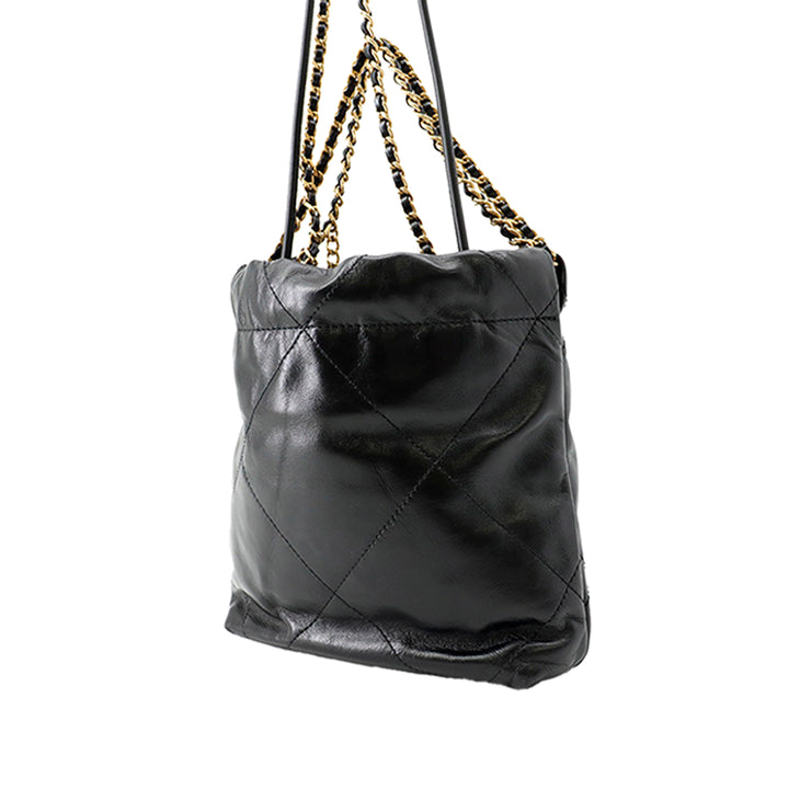 Chanel Mini brillant Cuir de veau 22 Sac à main