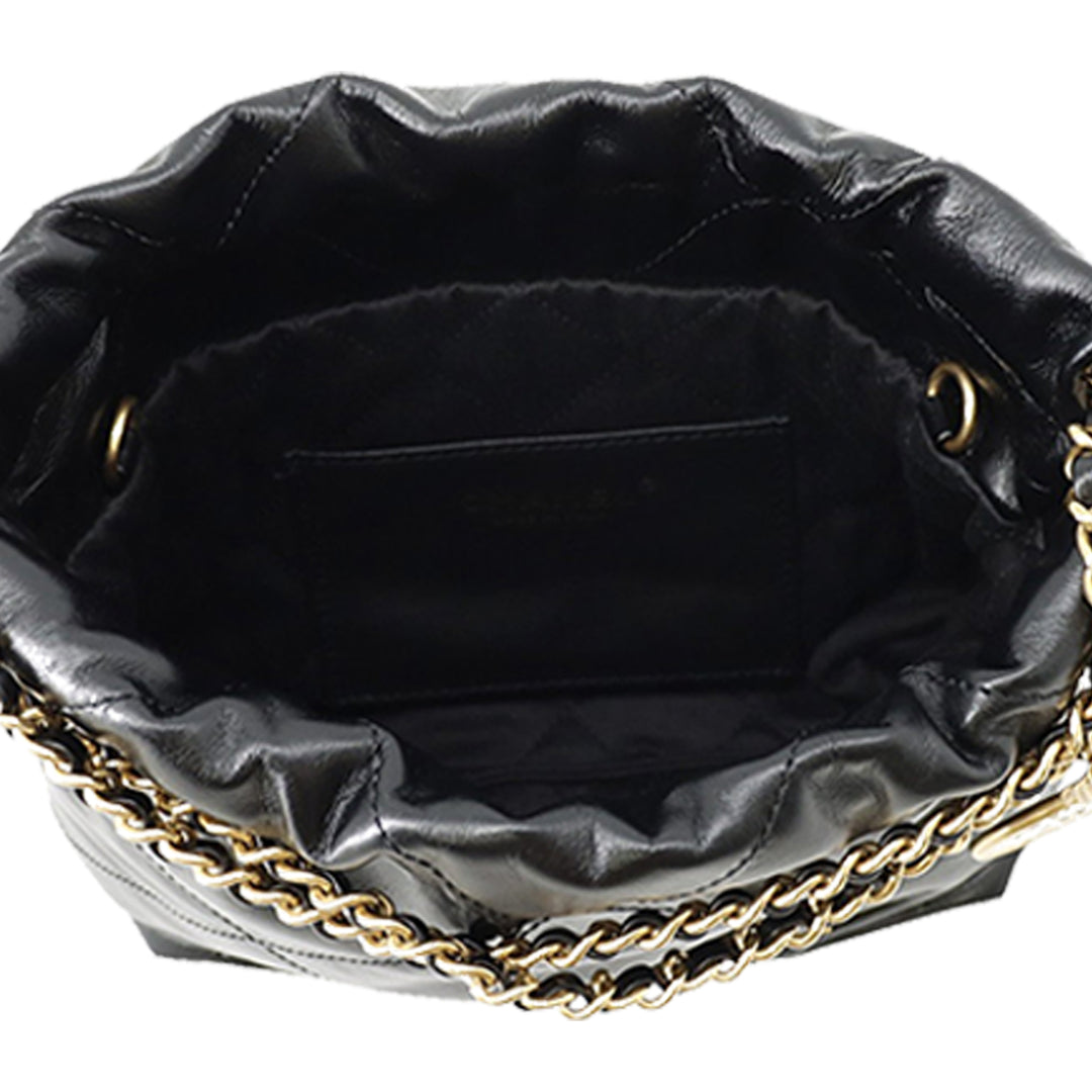 Chanel Mini brillant Cuir de veau 22 Sac à main