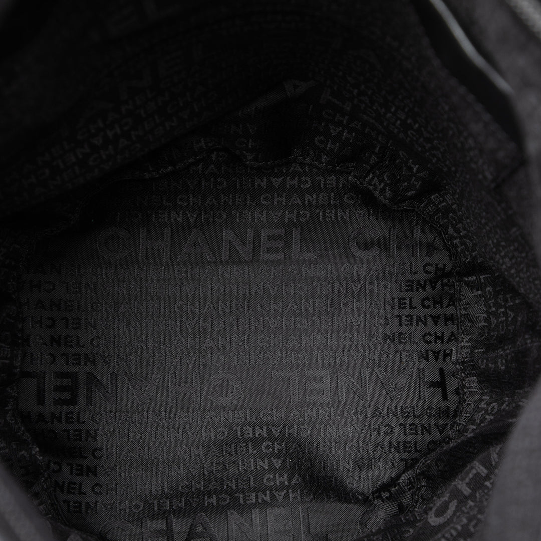 CC Sac seau Cuir d'agneau Noir