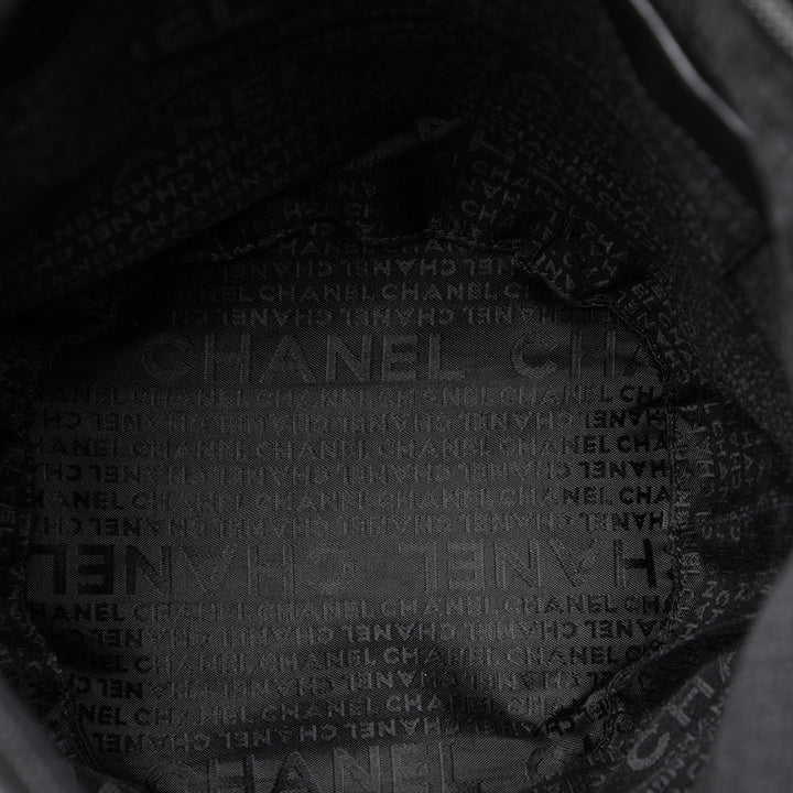 CC Sac seau Cuir d'agneau Noir
