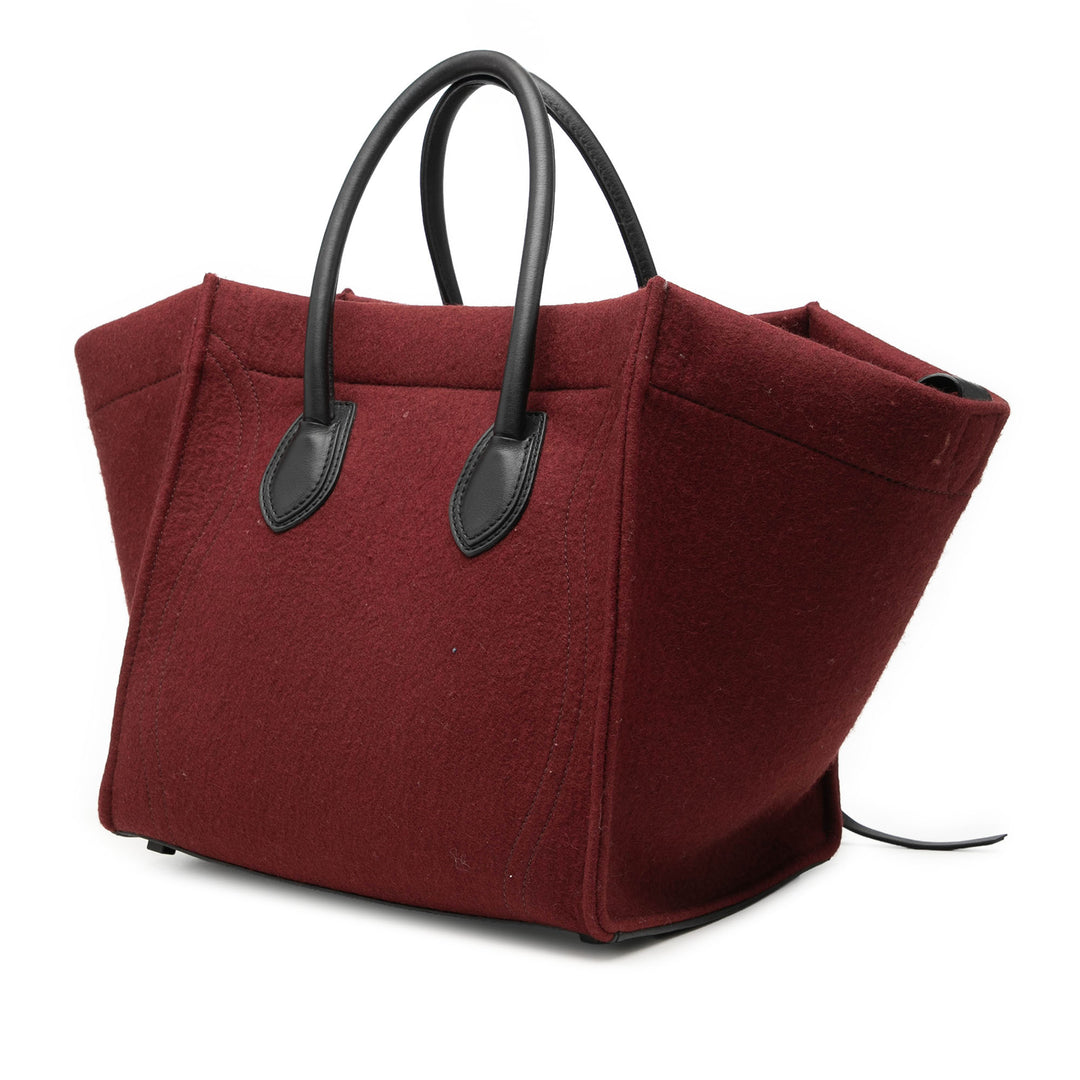 Celine Medium Felt Phantom Luggage Cabas
