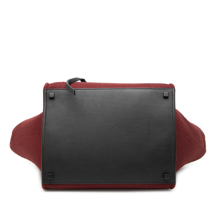 Celine Medium Felt Phantom Luggage Cabas