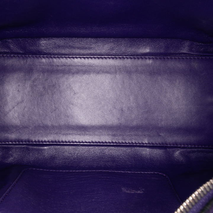 Soft Grained Calfskin Amazona 28 Purple - Gaby Paris