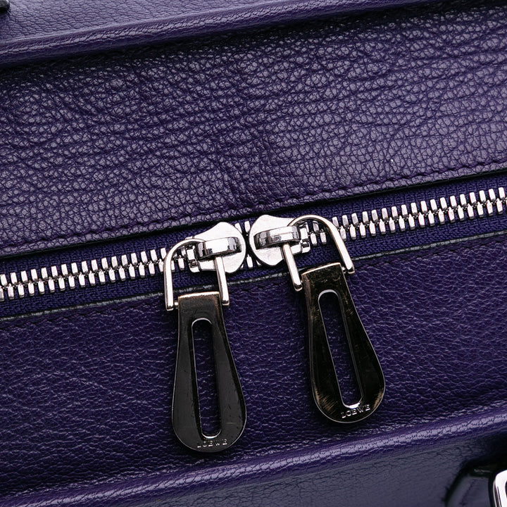 Soft Grained Calfskin Amazona 28 Purple - Gaby Paris