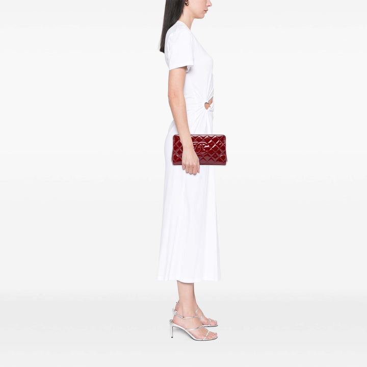 Chanel CC Matelassé Cuir verni Timeless Pochette