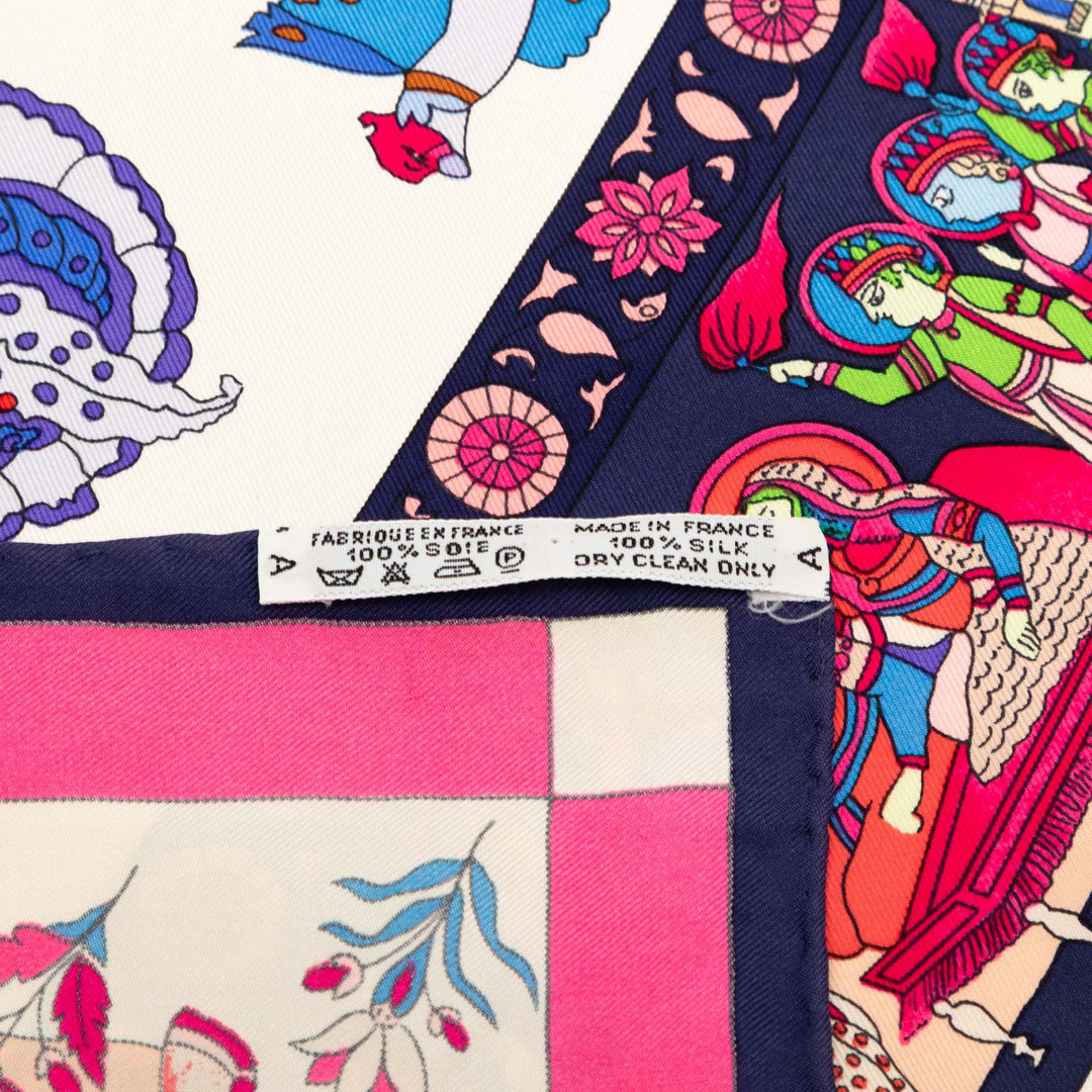 Hermès Fantaisies Indiennes Soie Foulard – GABY PARIS Authentique