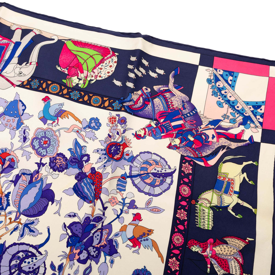 Hermès Fantaisies Indiennes Soie Foulard – GABY PARIS Authentique