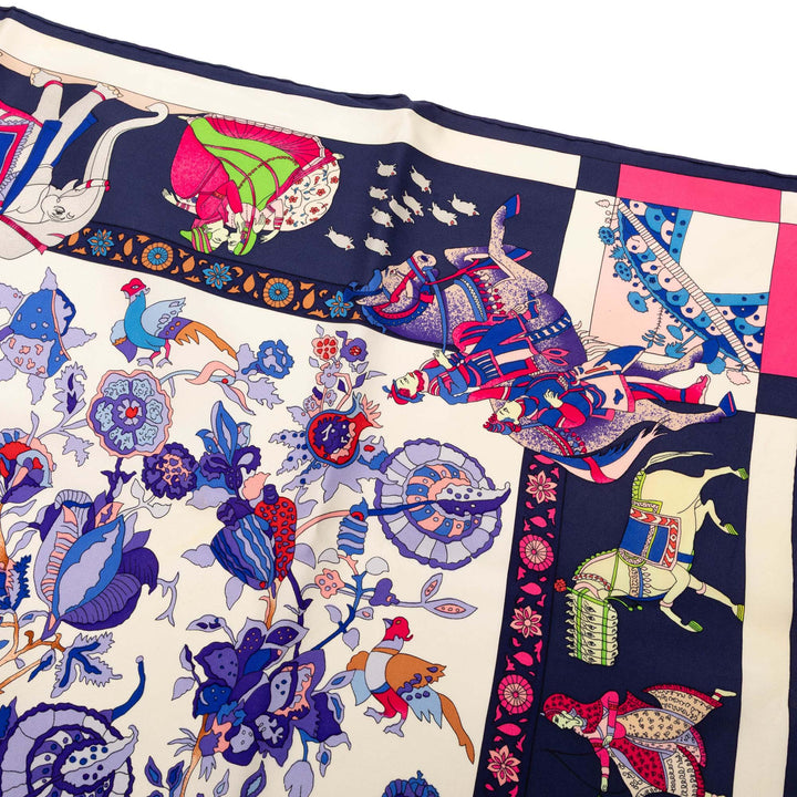 Hermès Fantaisies Indiennes Soie Foulard – GABY PARIS Authentique