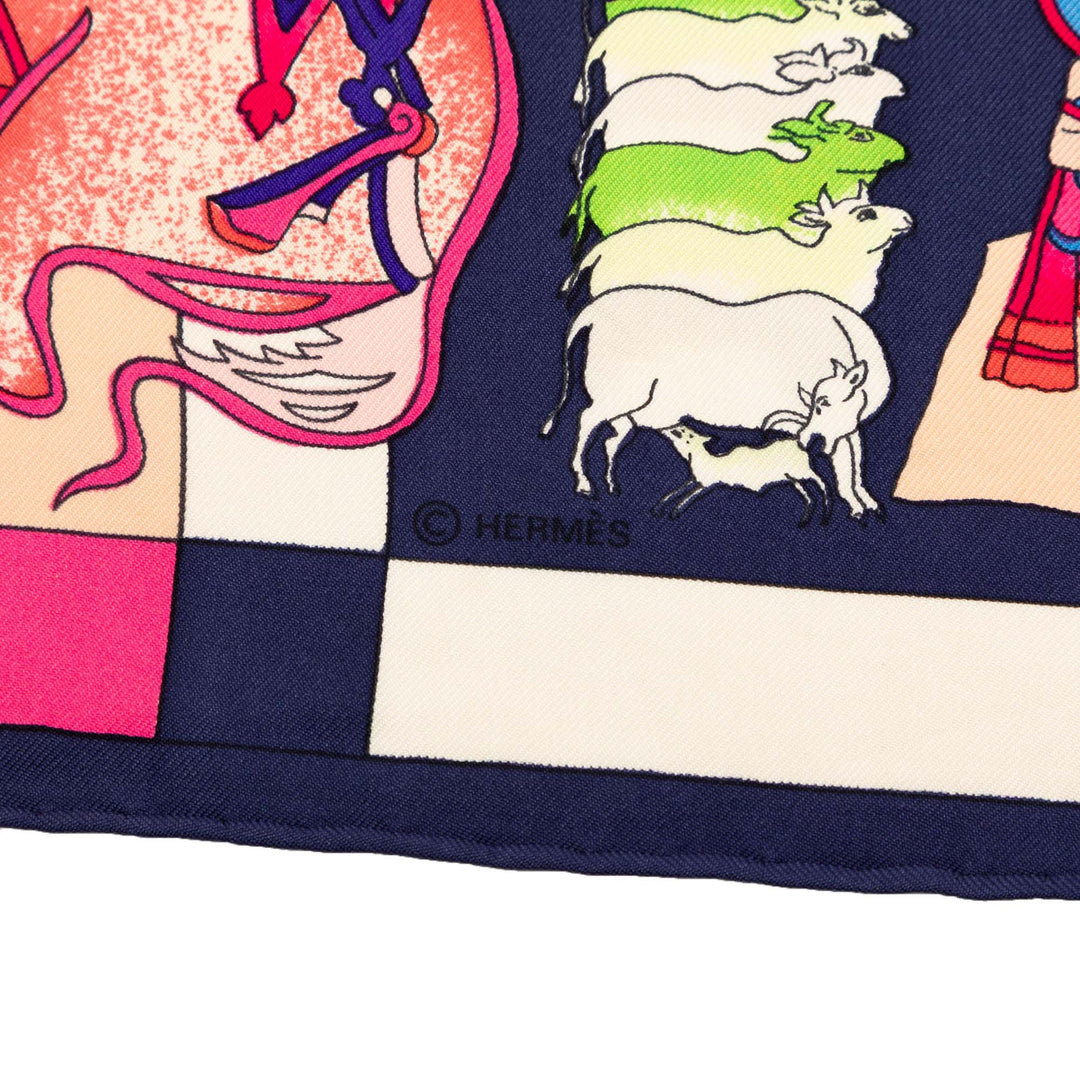 Hermès Fantaisies Indiennes Soie Foulard – GABY PARIS Authentique