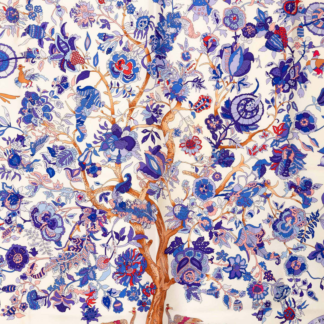 Hermès Fantaisies Indiennes Soie Foulard – GABY PARIS Authentique