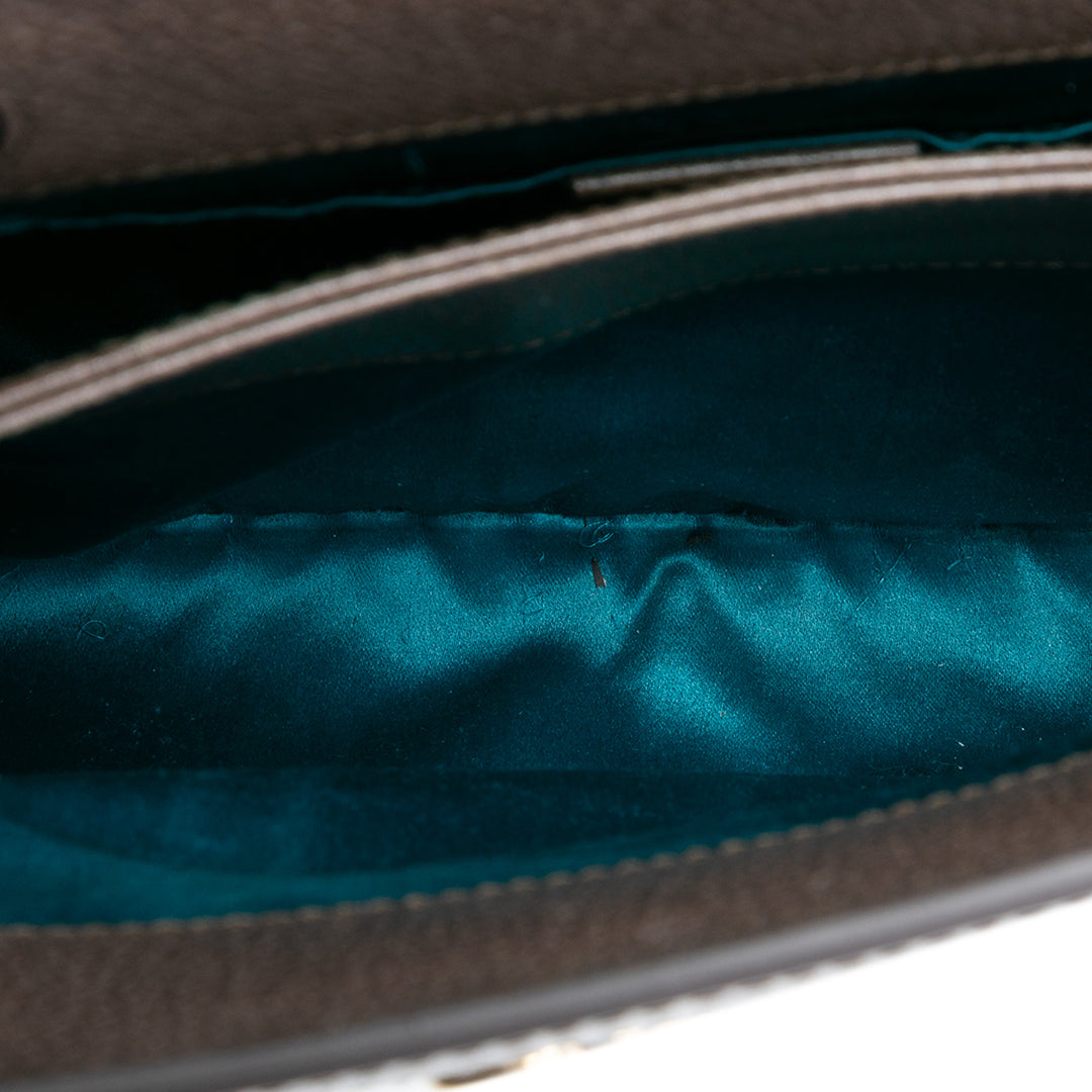 Gucci Small GG Supreme Web Ophidia Chain Sac porté croisé
