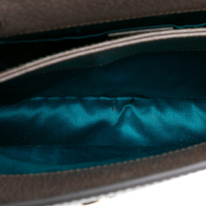 Gucci Small GG Supreme Web Ophidia Chain Sac porté croisé