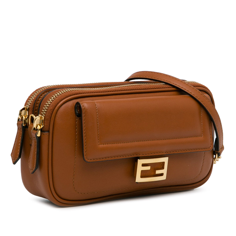 Easy 2 Baguette Bag Brown - Gaby Paris