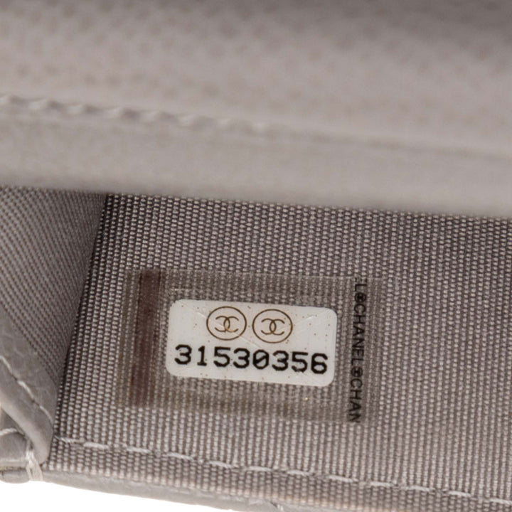 Chanel CC Quilted Caviar Miss Coco Pochette With Chain Gris – GABY PARIS Authentique