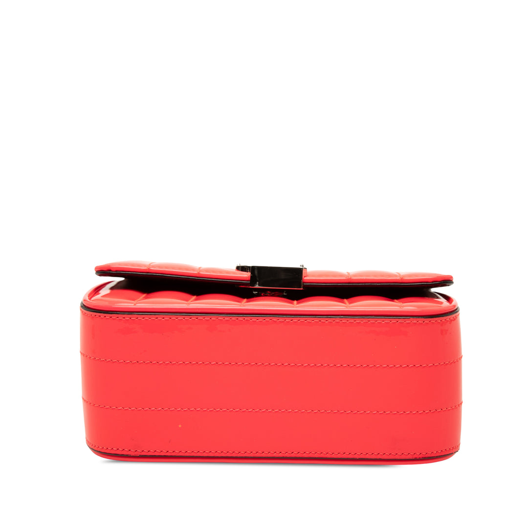 Saint Laurent Vicky Sac à chaîne Petit Monogram Orange