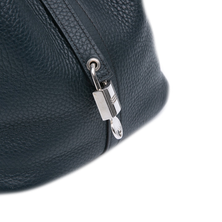 Hermès Clemence Picotin Lock 22 Gris