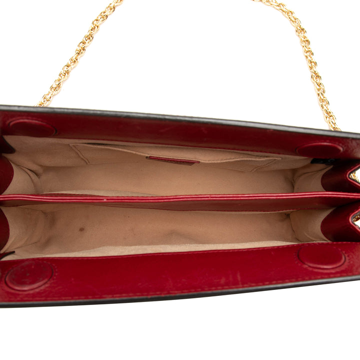 Gucci Sac bandoulière Web Ophidia Chaîne Petit Bleu – vue 4 – GABY PARIS