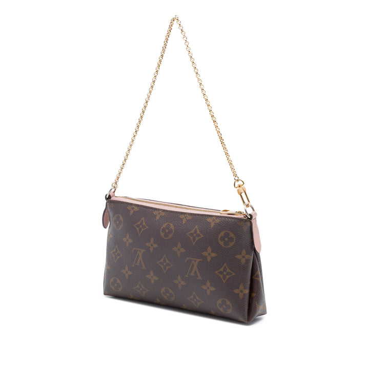 Louis Vuitton Pochette Pallas Monogram Marron – vue 2 – GABY PARIS