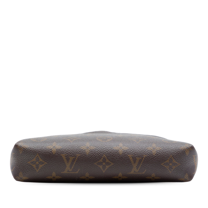 Louis Vuitton Pochette Pallas Monogram Marron – vue 3 – GABY PARIS