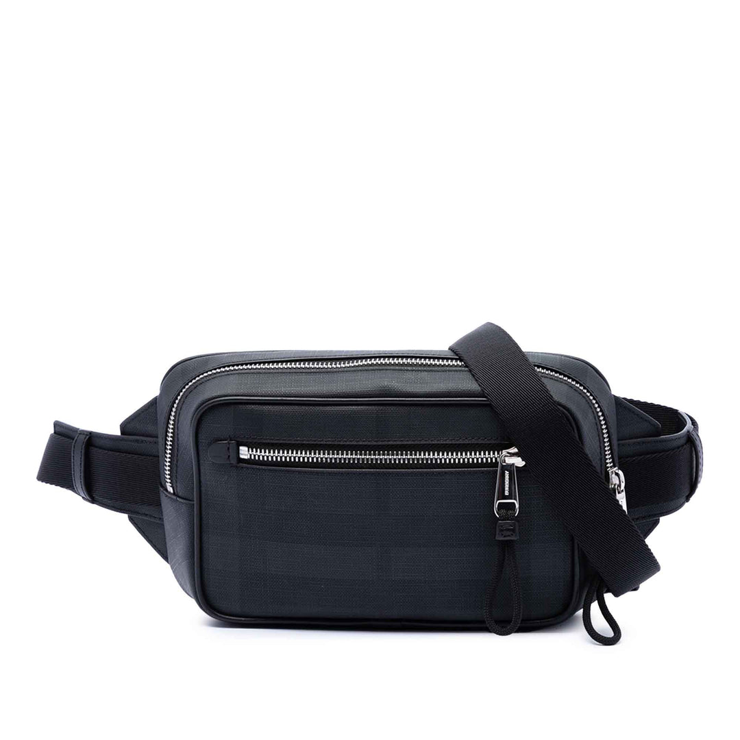 Burberry London Check Coated Toile Sac ceinture