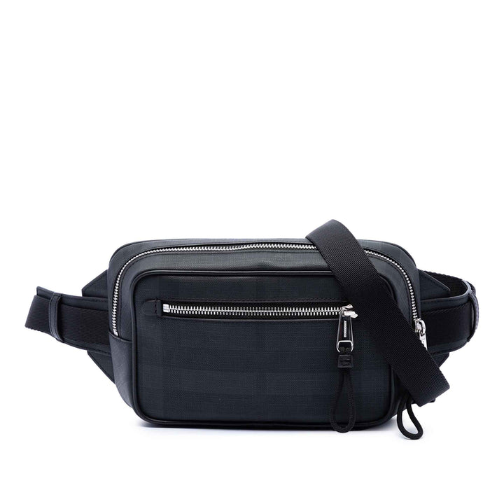 Burberry London Check Coated Toile Sac ceinture