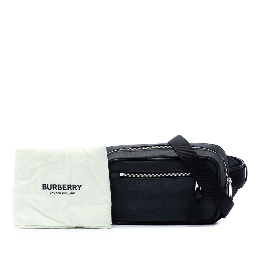Burberry London Check Coated Toile Sac ceinture