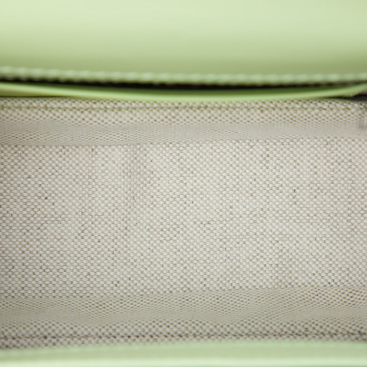 Gucci Mini Cuir de veau Web 1947 Bamboo sac à anse supérieure