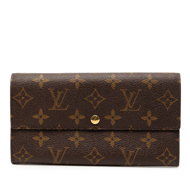 Louis Vuitton Monogram Sarah Portefeuille long