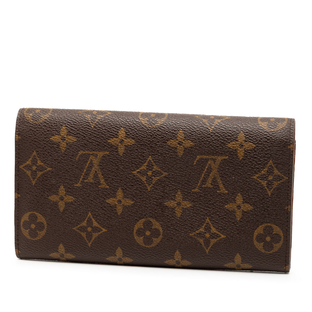 Louis Vuitton Monogram Sarah Portefeuille long
