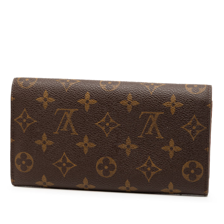 Louis Vuitton Monogram Sarah Portefeuille long