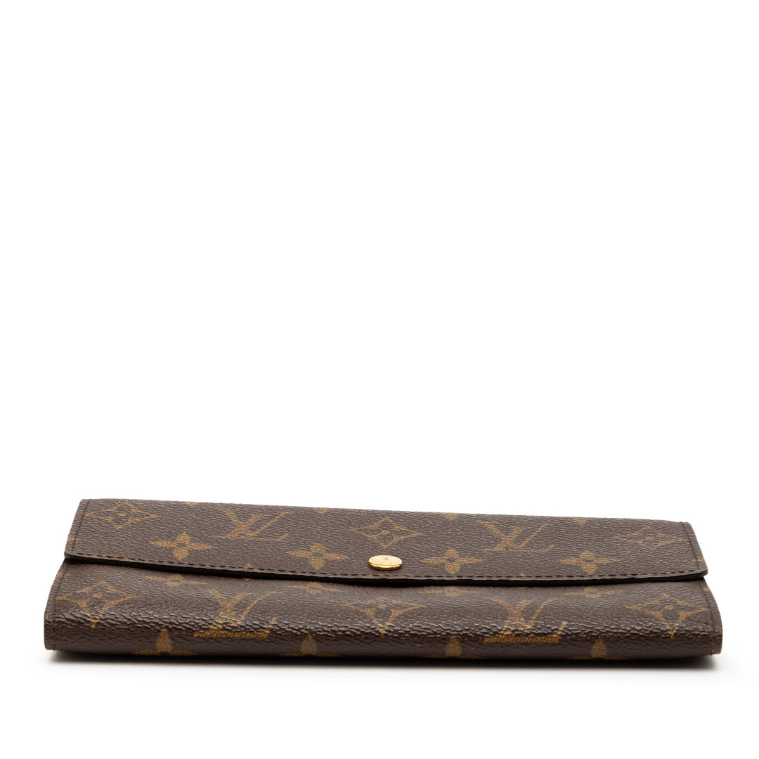 Louis Vuitton Monogram Sarah Portefeuille long