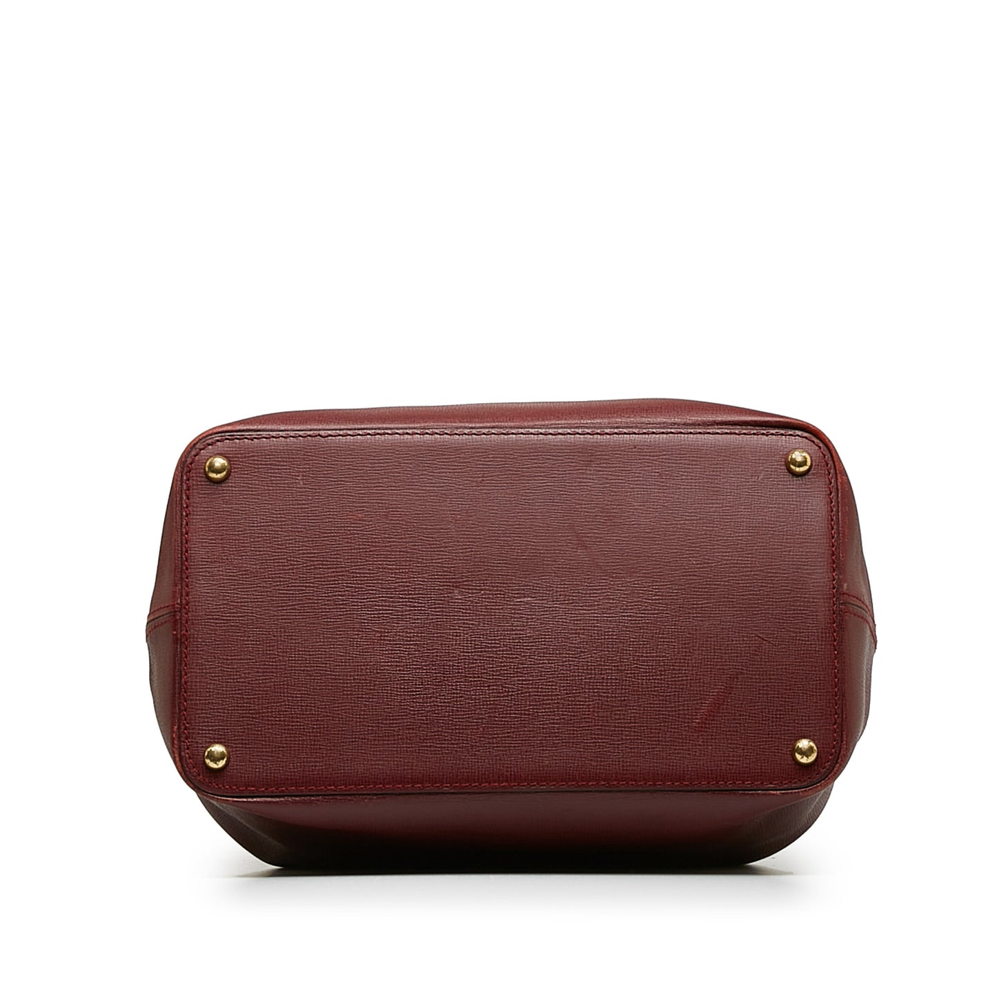 Must de Cartier Bucket Bag Red - Gaby Paris