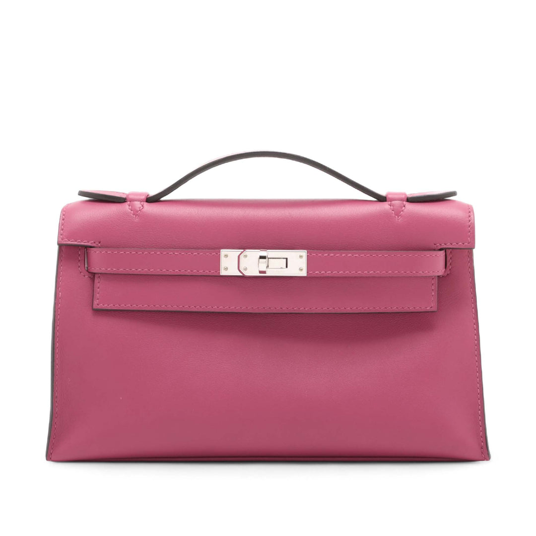Hermès Swift Kelly Pochette 22 Violet – GABY PARIS Authentique