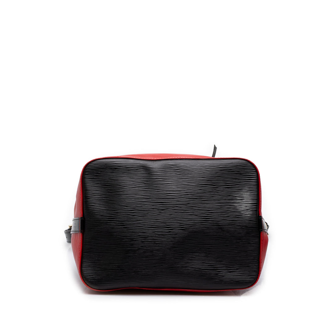 Louis Vuitton Sac seau Bicolore Noe Épi Rouge – vue 3 – GABY PARIS