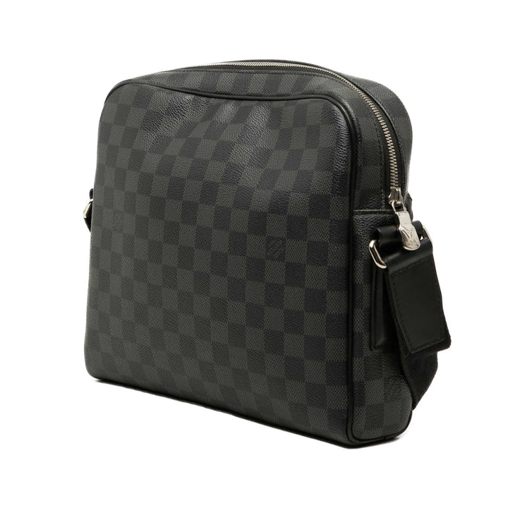 Dayton Reporter PM Damier Graphite Noir