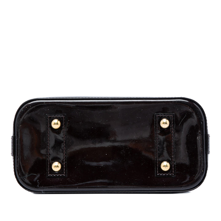Alma BB Cuir verni Monogram Violet