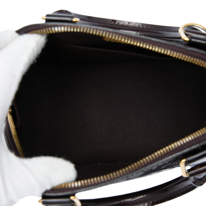 Alma BB Cuir verni Monogram Violet