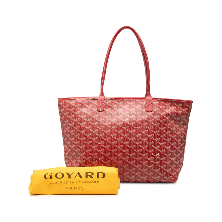 Goyard Artois PM Goyardine Rouge – vue 7 – GABY PARIS
