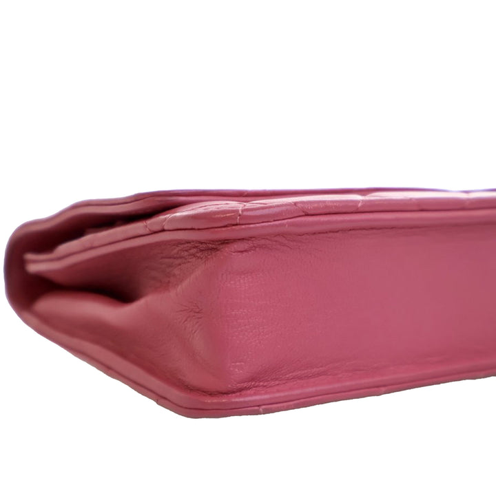 Chanel CC Matelassé Cuir d’agneau Wallet on Chain