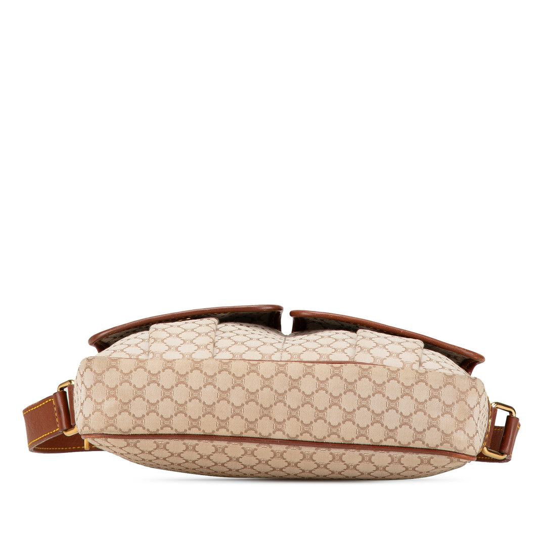 Macadam Canvas Crossbody Brown - Gaby Paris