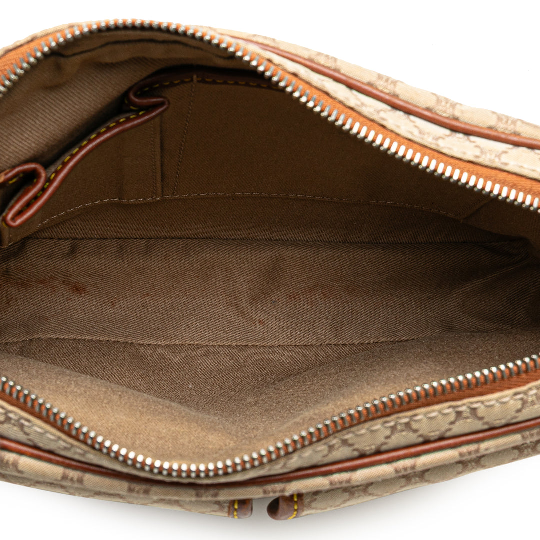 Macadam Canvas Crossbody Brown - Gaby Paris