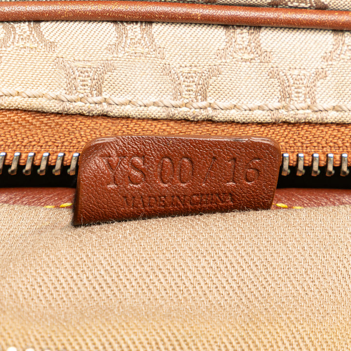 Macadam Canvas Crossbody Brown - Gaby Paris