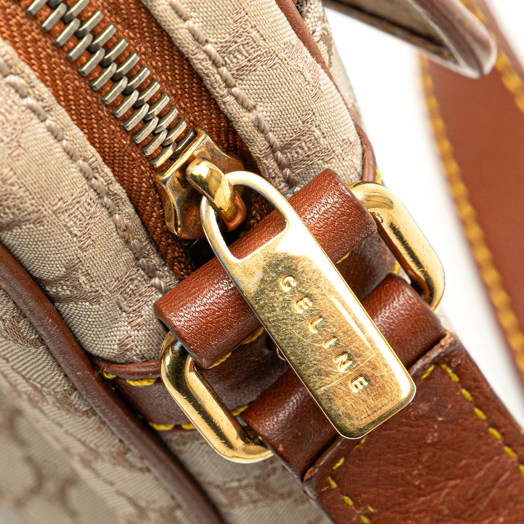 Macadam Canvas Crossbody Brown - Gaby Paris