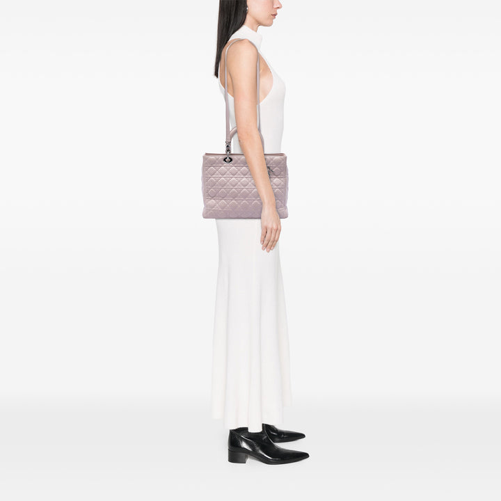 Dior Large Cuir d’agneau Cannage Lady Dior