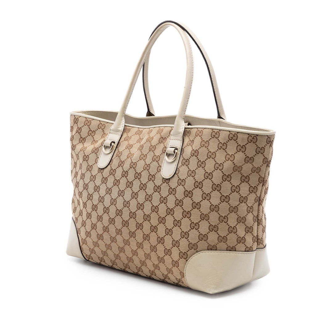 Gucci GG Heart Bit Cabas Toile