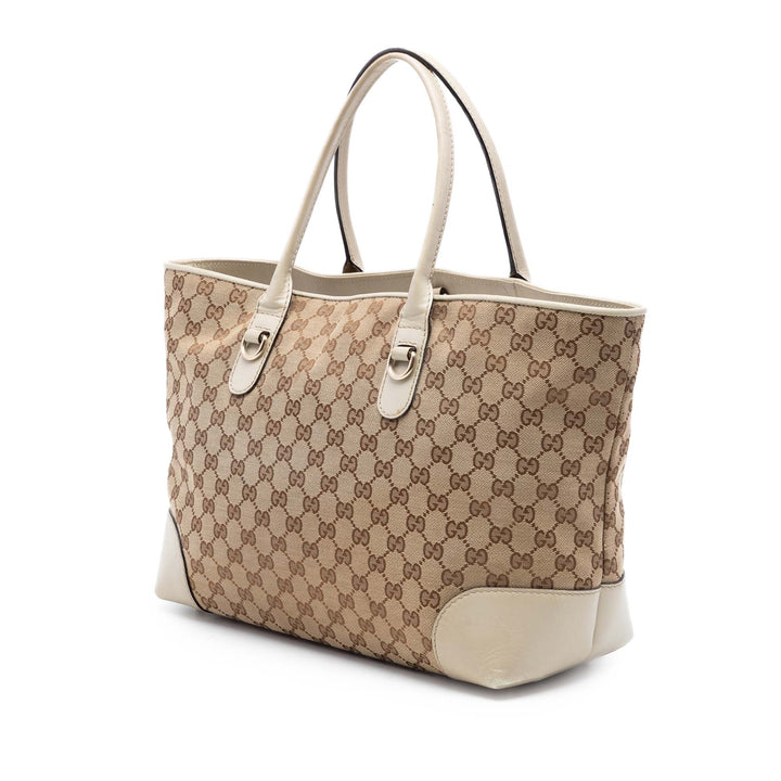Gucci GG Heart Bit Cabas Toile