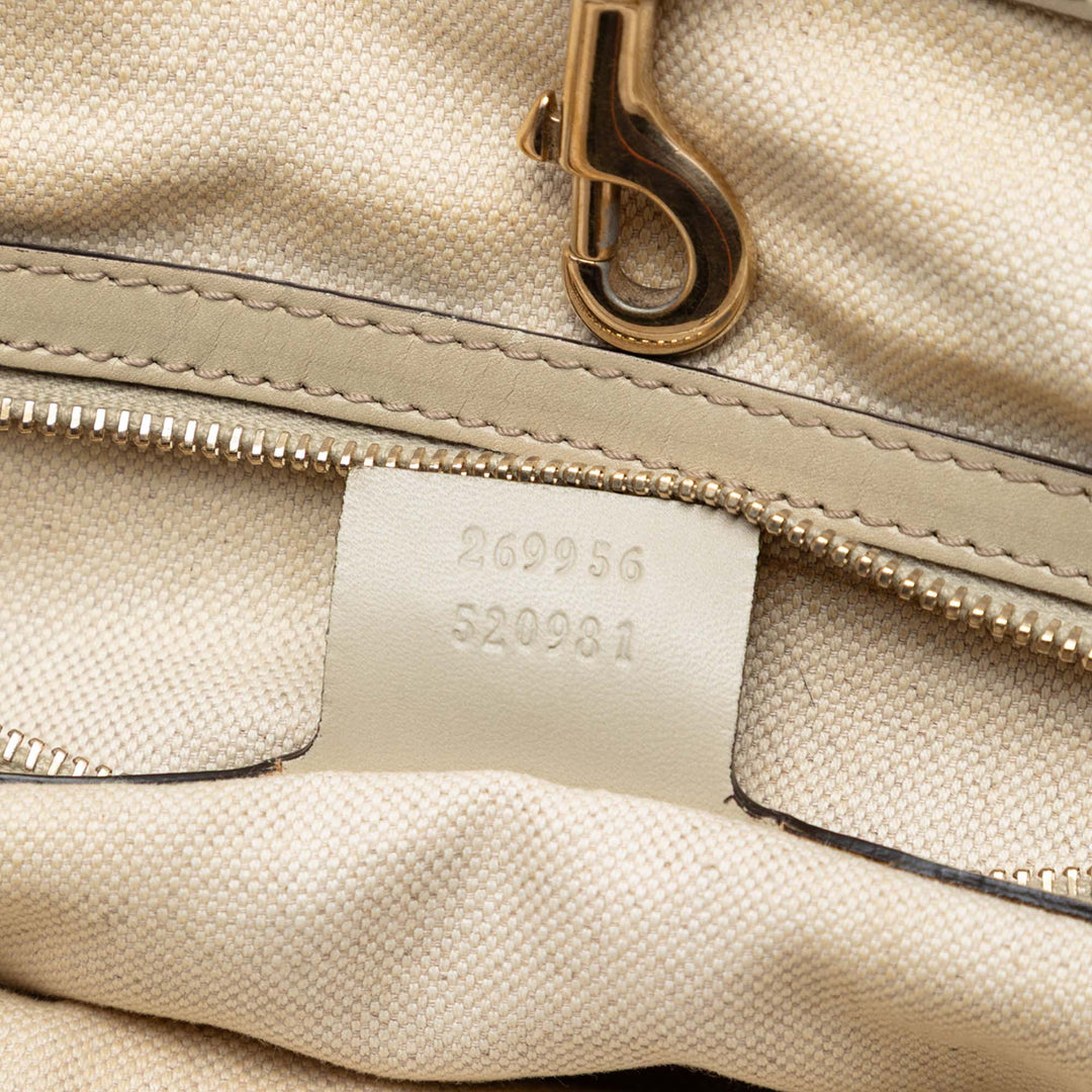 Gucci GG Heart Bit Cabas Toile