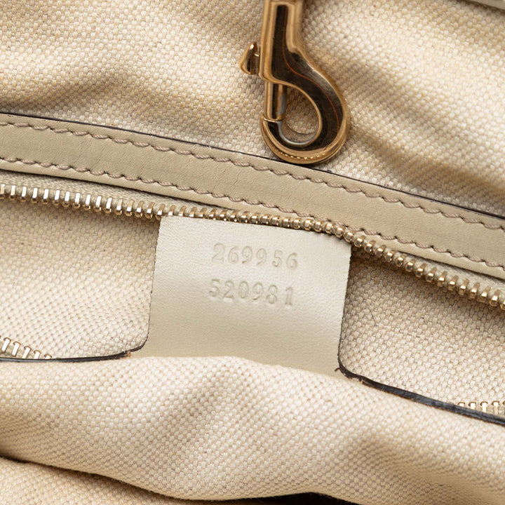 Gucci GG Heart Bit Cabas Toile