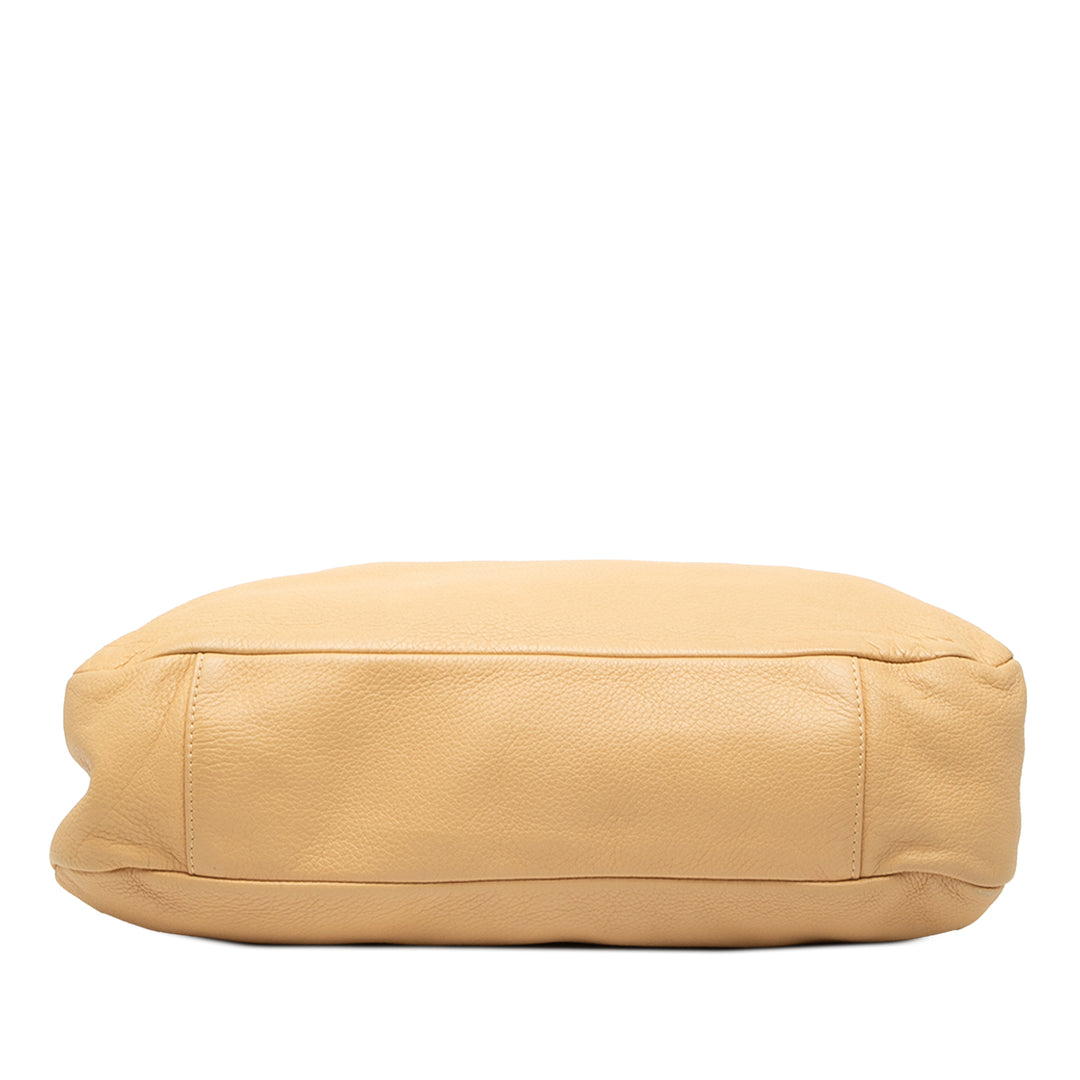 Chanel Cuir de veau grainé CC Dice Cabas