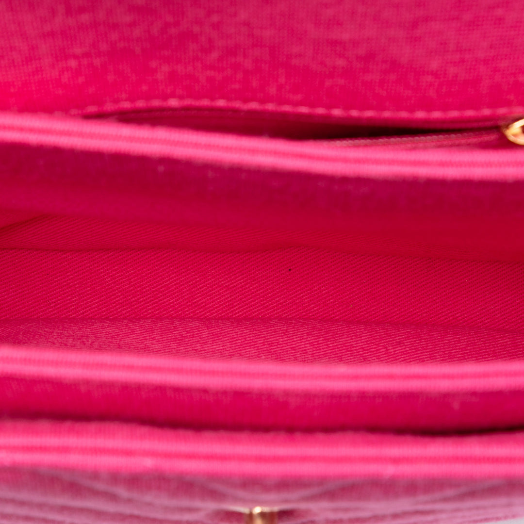 Chevron Jersey Trendy CC à rabat Petit Rose